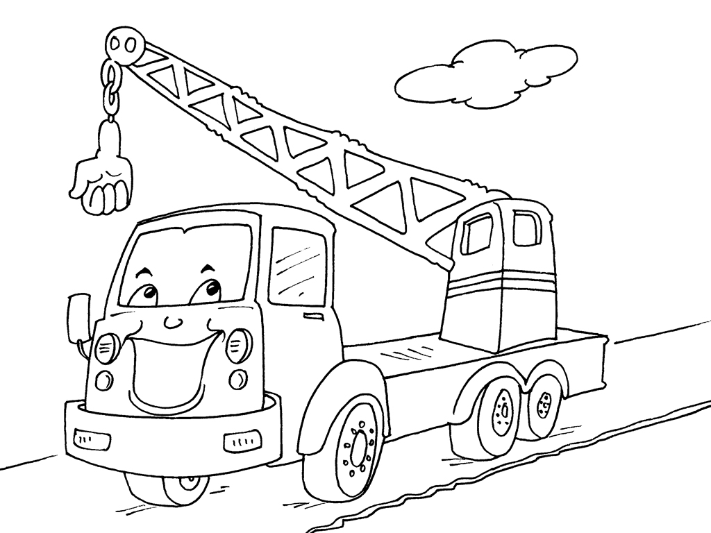 Dessins Gratuits à Colorier  Coloriage Camion à imprimer