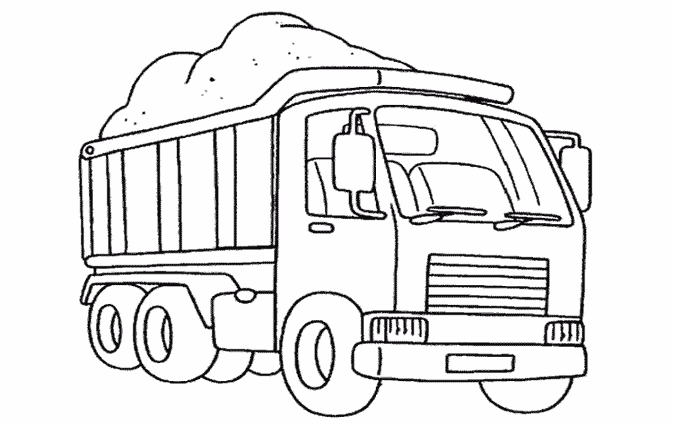 16 Desenhos de Caminhão para Colorir - Online Cursos Gratuitos  Livre de  coloriage de camions, Coloriage camion, Coloriage voiture à imprimer