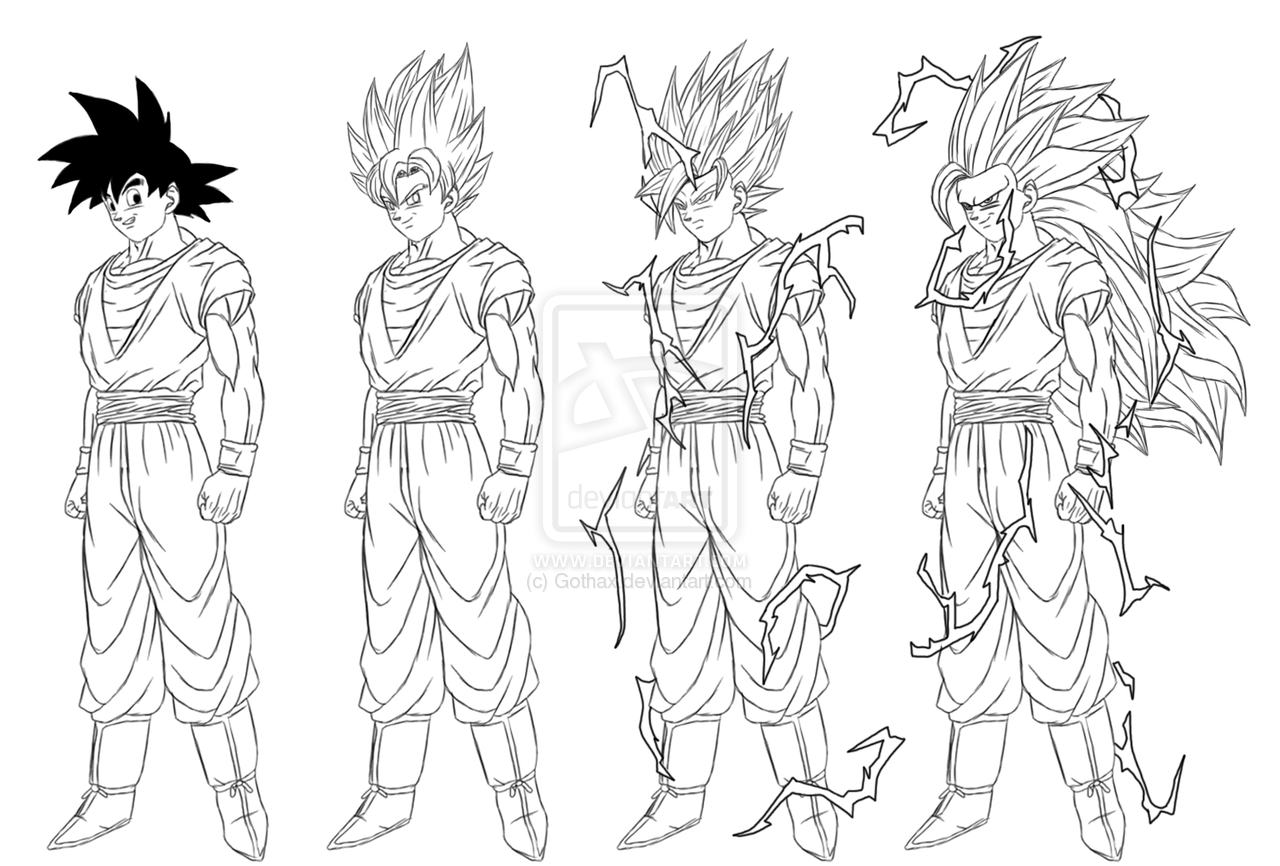 dragon ball z goku  Coloriage dragon ball, Coloriage dragon, Coloriage dragon  ball z