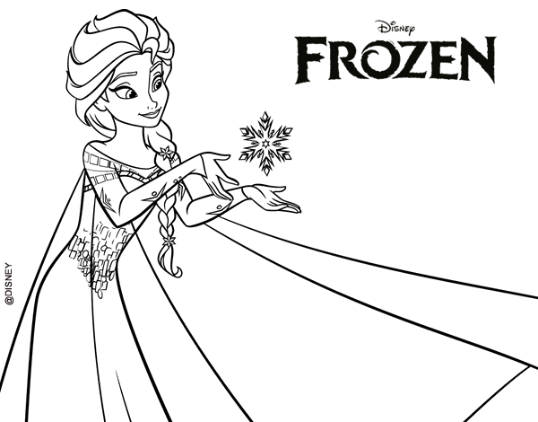 30 Desenhos da Frozen para Colorir e Imprimir - Online Cursos Gratuitos   Coloriage elsa, Coloriage reine des neiges, Coloriage à imprimer princesse
