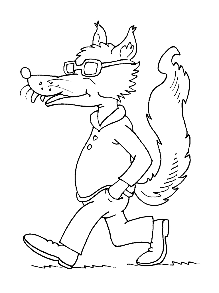 Dessins Gratuits A Colorier Coloriage Loup A Imprimer