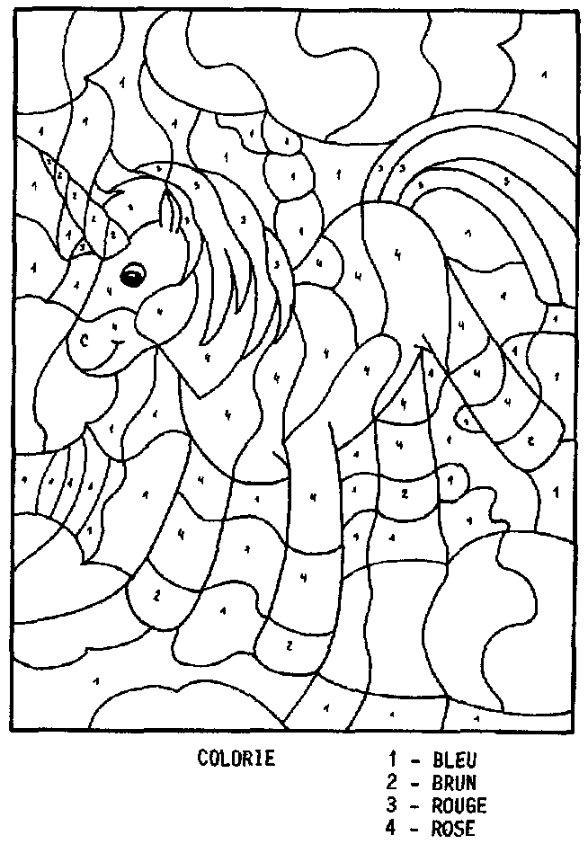 Coloriage magique maternelle Citrouille (Imprimable)