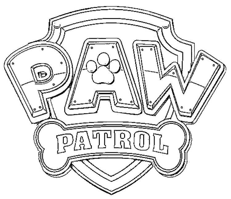 Coloriage de Paw Patrol à imprimer et colorier