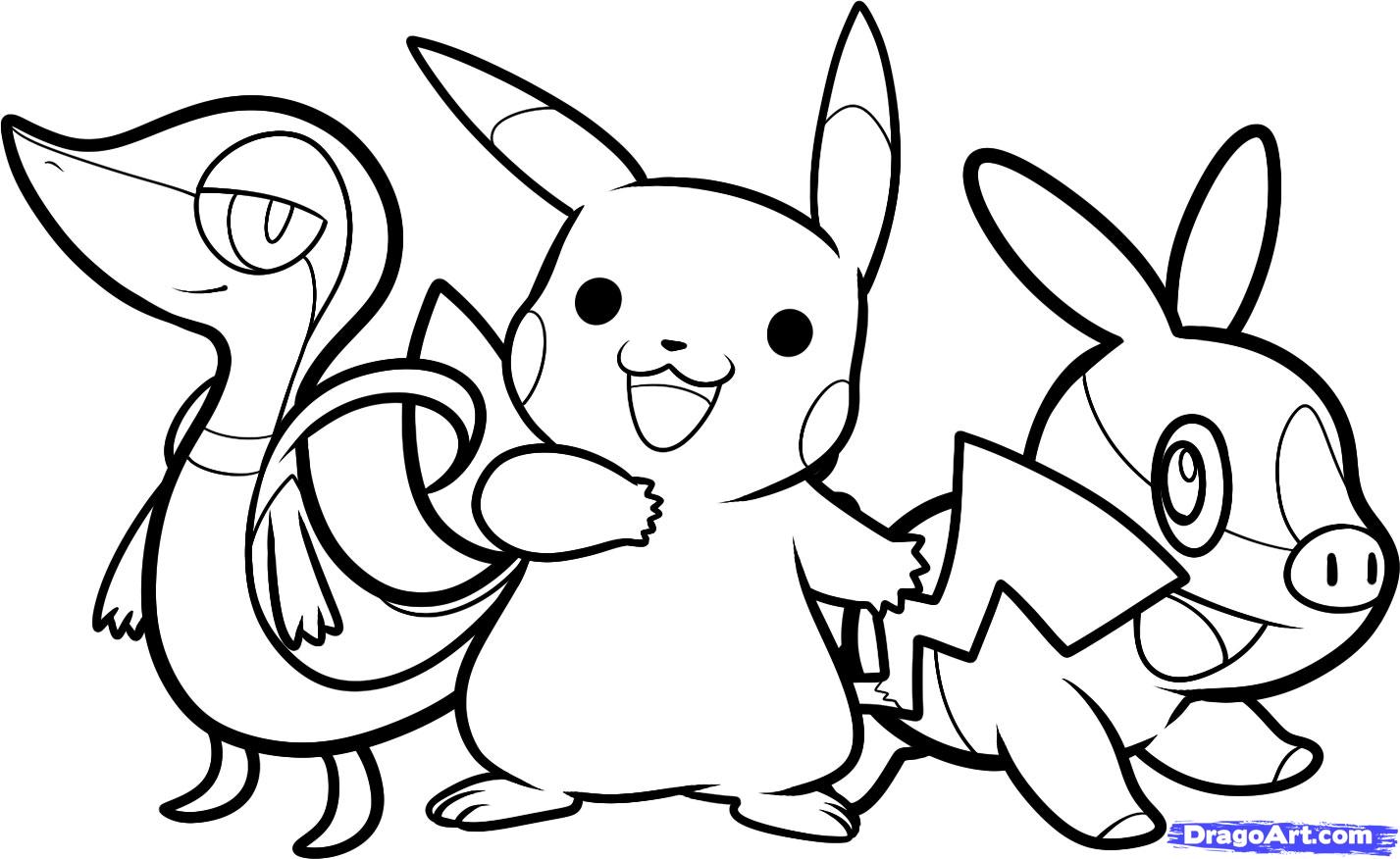 Coloriage Pokemon à imprimer & Dessin Pokemon à colorier ✏️