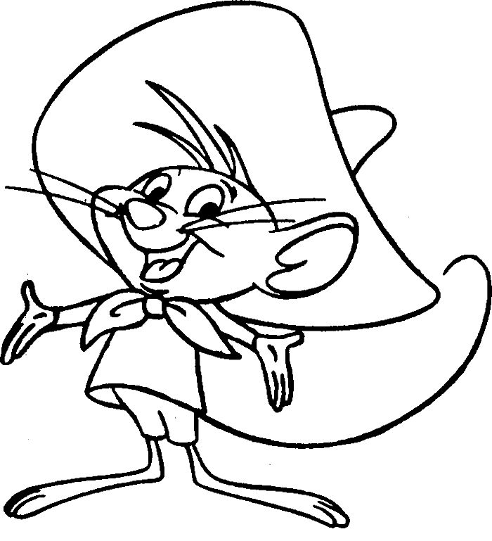 Line Art: Speedy Gonzales by Izam01 on DeviantArt