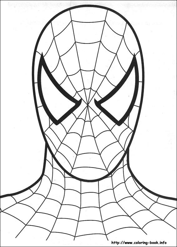 Coloriage marvel spiderman - Dessin gratuit à imprimer